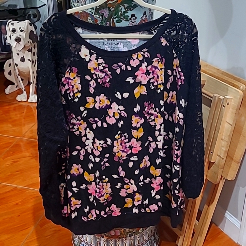 Torrid Super Soft Plush Shirt Blouse #5000